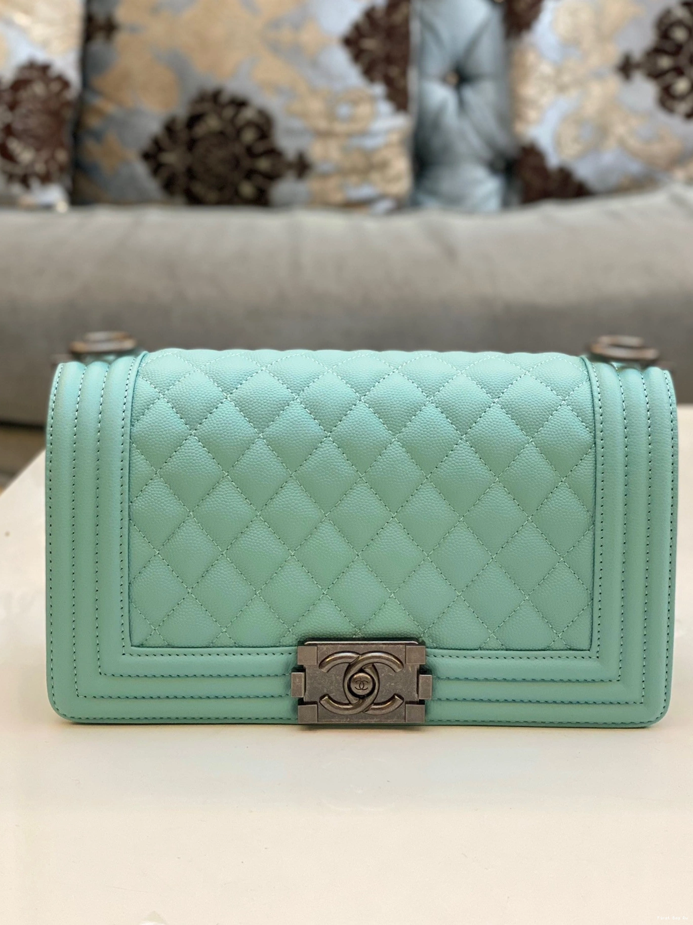 First Bag Ru CHANEL BOY BAG 25CM 0814